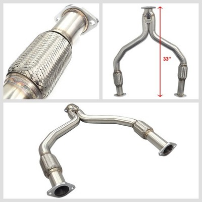 Megan Racing Rear Y-Pipe For Infiniti Q40/Q50/Q60 Nissan 350Z/370Z