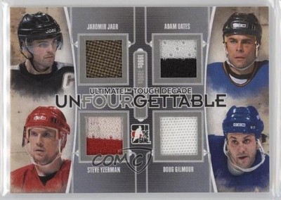 2013-14 ITG Ultimate Tough Decade Superbox Silver /9 Jaromir Jagr Adam Oates 2tb