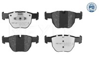 Bremsbelagsatz, Scheibenbremse MEYLE-PD: Advanced Performance A 025 233 9719/PD
