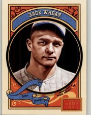 2014 Panini Golden Age Zack Wheat #32 Brooklyn Dodgers