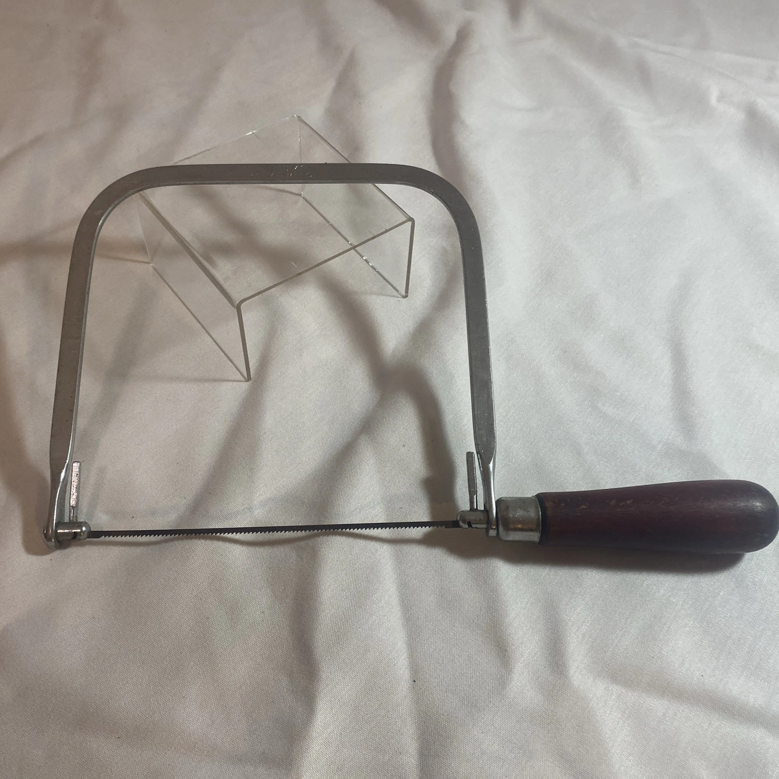 Vintage Craftsman Coping Saw w/Wooden Handle-Saw Blade Made In USA