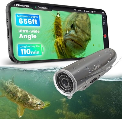 Fishing Camera CanFish 1080P 656FT Waterproof Lure