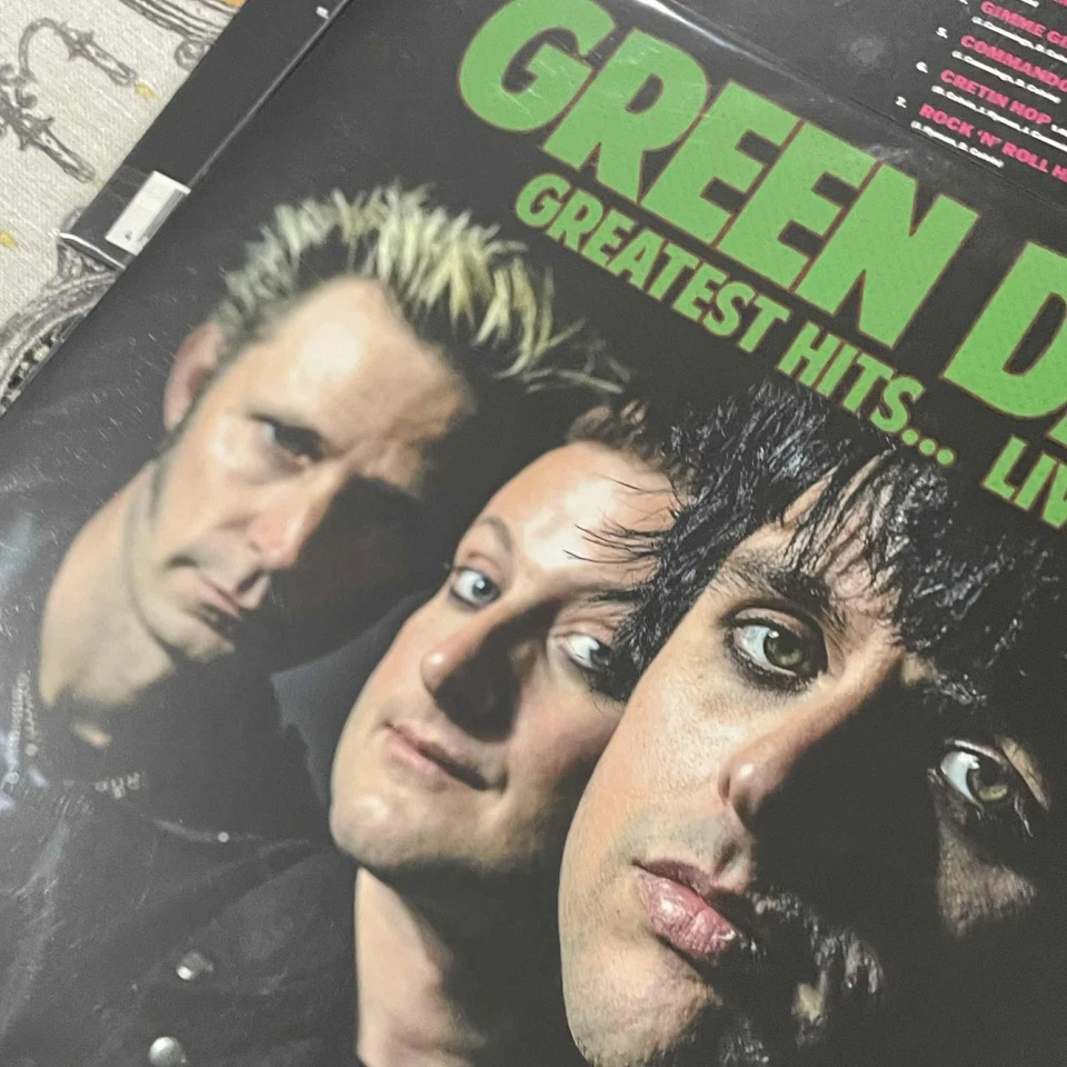 GREEN DAY - Greatest Hits Live LP Awesome & Rare Import Vinyl New, Sealed & Mint - Image 3 of 4
