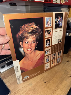 #ad #ad Diana Princess of Wales 1998 Commemorative Calendar Vintage Collectible Decor $17.13