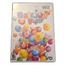 Balloon Pop Nintendo Wii Game 2007 Complete in Box CIB w/ Manual Tested