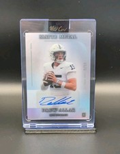 Wild card matte metal Drew Allar Rookie Autograph 6/10 2026 Football