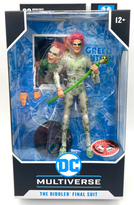 Batman Forever Riddler Jim Carrey McFarlane Action Figur Final Suite 18 cm