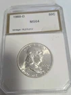 1960-D Franklin Half Dollar MS64