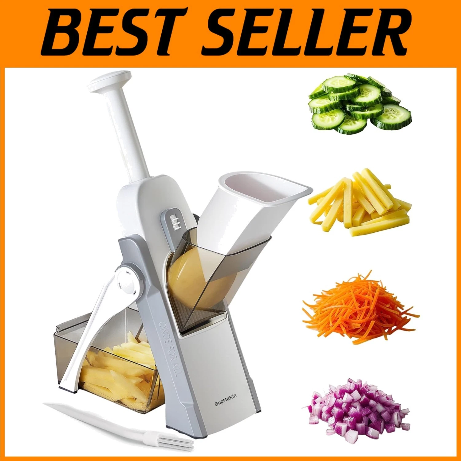 High Quality Potato Slicer with Stainless Steel Blades
