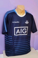 2016-18 DUBLIN GAA (ÁTH CLIATH) TRAINING JERSEYshirt Medium O'Neills 