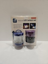 3 Pack Pop Up Led Lantern Set