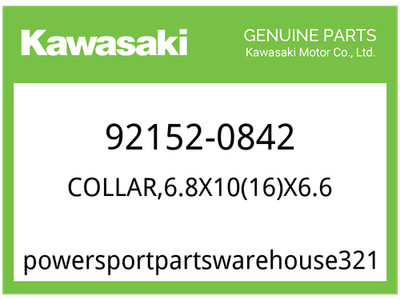 Kawasaki OEM Part 92152-0842 COLLAR,6.8X10(16)X6.6 | eBay
