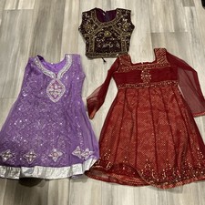Indian Girls Dress Lot Sz 30 32