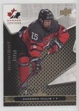 2018 Upper Deck Team Canada Juniors Fall Expo Midnight 17/50 Cameron Hillis 5gf