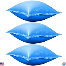 Air Pillows for Above Ground Pools Winterizing 3-Pack, 4x4 ft Cold Resistant