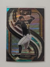 2025 Select Paul Skenes #196 Premier Level Tri-Color Prizm Pittsburgh Pirates