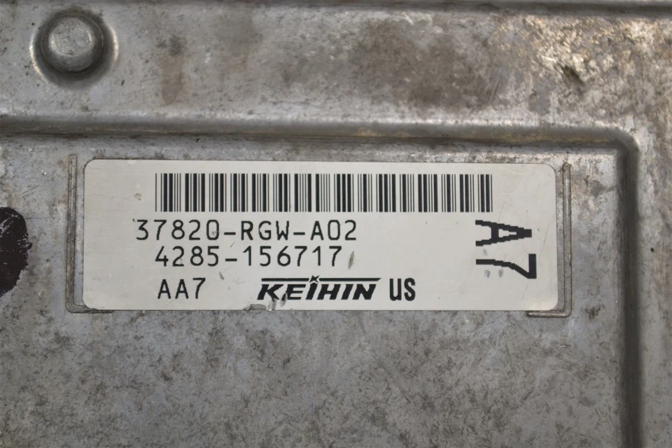 37820RGWA02 HONDA ODYSSEY 2009-10 Unidad de control del motor Módulo ECU OEM 4o3 324 B2 Foto 3 de 4