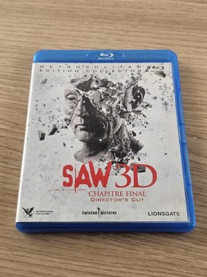 Saw 3D Chapter Final Director's Cut Film Blu-ray Collector's Edition