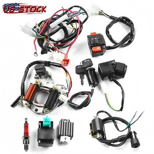 Electric Wiring Harness For Chinese ATV UTV GoKart Taotao 50CC 70 90 110CC 125CC