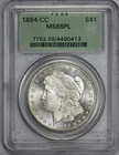 1884-CC Proof Like Morgan Silver Dollar PCGS MS 65 PL in OGH