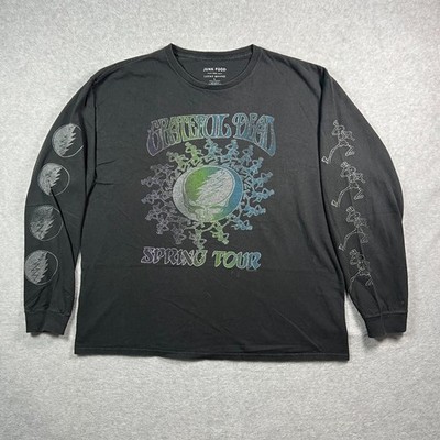 Lucky Brand Grateful Dead Spring Tour Parade Long Sleeve T-shirt Adult Sz Large