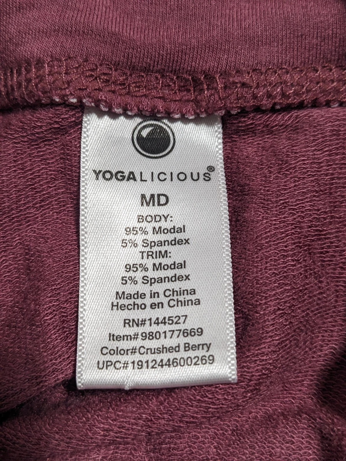yogalicious activewear high neck thumb holes yoga p78 shirt