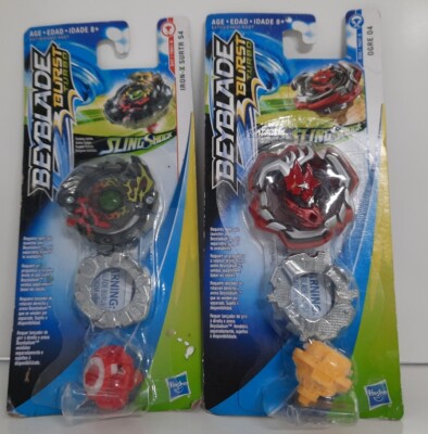 Hasbro Beyblade Burst Turbo IRON X SURTR S4 & OGRE O4 2 Pack NEW