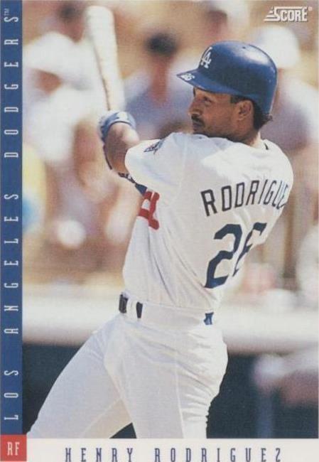 1993 Score - Henry Rodriguez #244 - 1 of 1