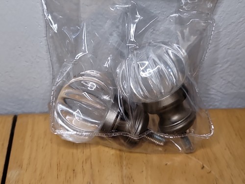 New Cambria® Connections Classic Complete Luminous finials(Set of 2) Graphite - Picture 2 of 4