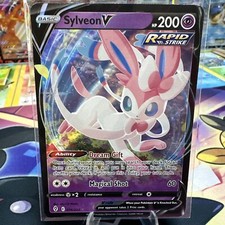 Pokémon TCG Sylveon V 74/203 Ultra Rare Evolving Skies