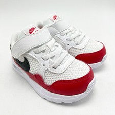 Toddler NIKE AIR Max SC TD SHOES White / Red CZ5361 106 , SZ 3.0TD - 10.0TD