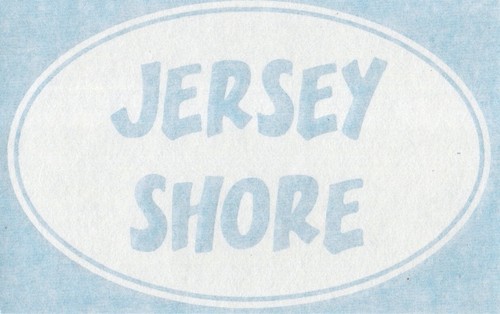 Oval Jersey Shore - New Jersey - Car Truck Window Vinyl Decal Sticker 10646 - Picture 2 of 2