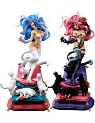 HMO Hand Made Objects Darkstalkers Ultimate version Felicia includes Black/White