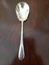 Gorham Sterling Silver Jelly Sugar Spoon 1933 Engraved Nelle