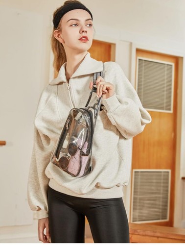 Clear Bag for Stadium Events, Clear Bag Purses for women Crossbody Transparen... - Picture 2 of 5