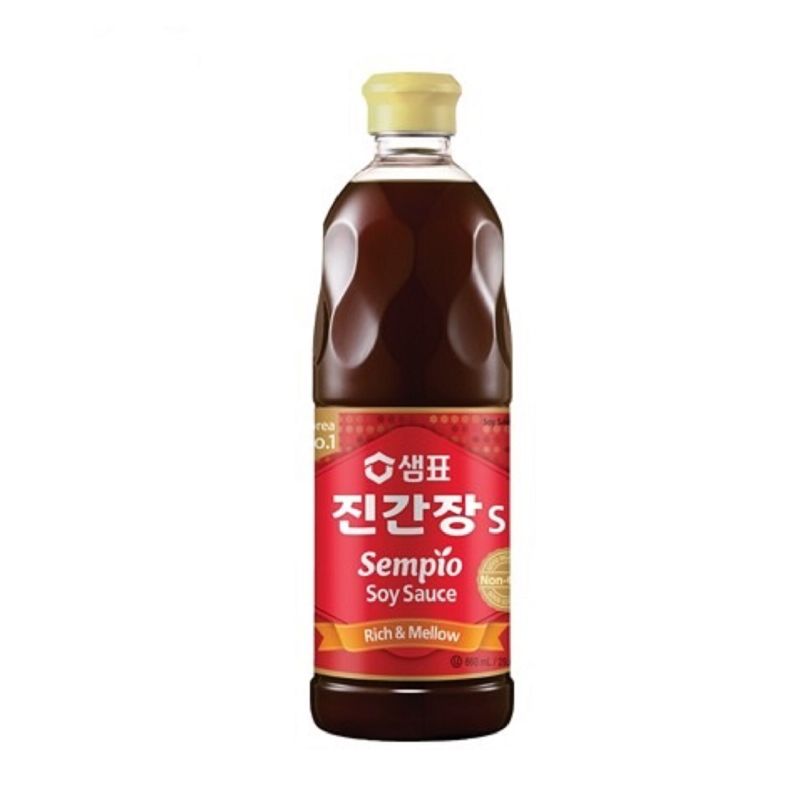 860ml Sempio Soy Sauce Jin S Rich & Mellow Koreanische dunkle Sojasauce No. 1