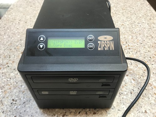 ZipSpin D121-PRO-WM CD/DVD Disc Duplicator - Afbeelding 1 van 5