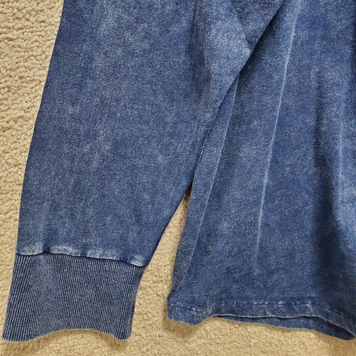Soft Surroundings Tunic Top Women's 3X Blue Denim Neera Washed Cotton Stretch - Picture 3 of 16