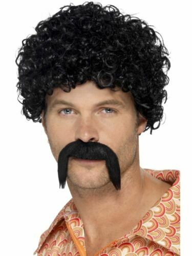 Parrucca Afro Anni 70 Wig Me Up - Stile Disco Funk, Colore Rosso Rame E Biondo - Foto 11