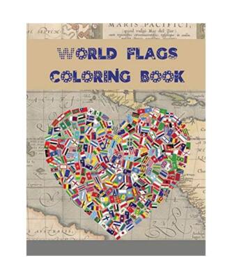 World Flags Coloring Book: A great geography gift for kids and adults  Learn and