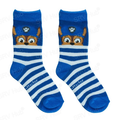 3Pairs Licensed Paw Patrol Cartoon Boys Socks Children Kids Toddler Design 4Size - Picture 23 of 31