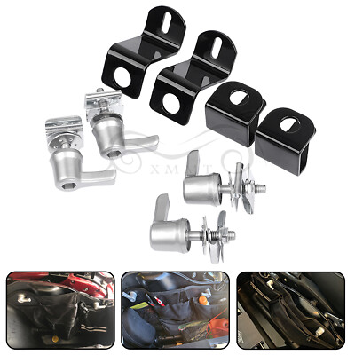 Saddlebag Lever Lock Bolts Mount Bracket Kit For Harley Electra Glide Road King