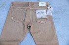 NWT Kennedy Denim Co Los Angeles 13oz Japanese Denim Tan Brown Slim Fit Jeans 30 — photo 3