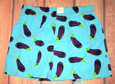 MENS AMERICAN EAGLE EGGPLANT STRETCH BOXER SHORTS SIZE XL (40/42)