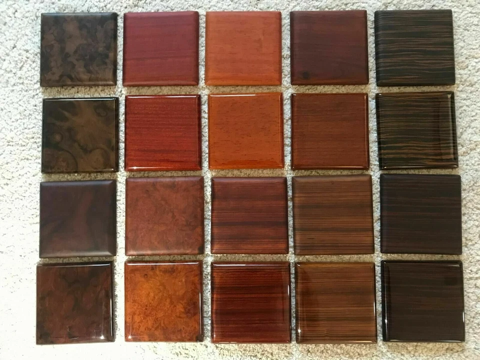 Juego de molduras de madera para Mercedes Benz W126 500se 500sel 280se tablero de madera Foto 3 de 4