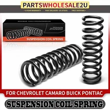 2pcs Front Coil Springs for Chevrolet Camaro Chevy II Nova Pontiac Buick Olds