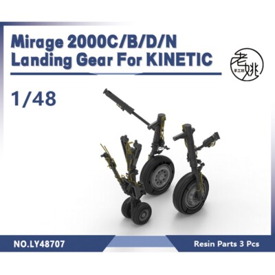 Yao's Studio LY48707 1/48 Model Upgrade Parts Mirage 2000C/B/D/N Landing Gear