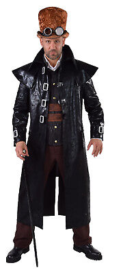 Steampunk Mantel Wikinger Rokoko Kostüm Halloween Gothic Piraten Gangster