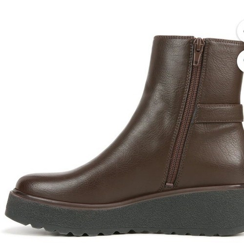 NEU SOUL Naturalizer Jayda flache Damen-Stiefeletten halbhoher Schaft wählbar braun 9,5 - Bild 7 von 10