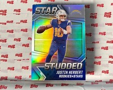 2021 Rookies and Stars Crusade Red Plaid Prizm CR-27 Justin herbert